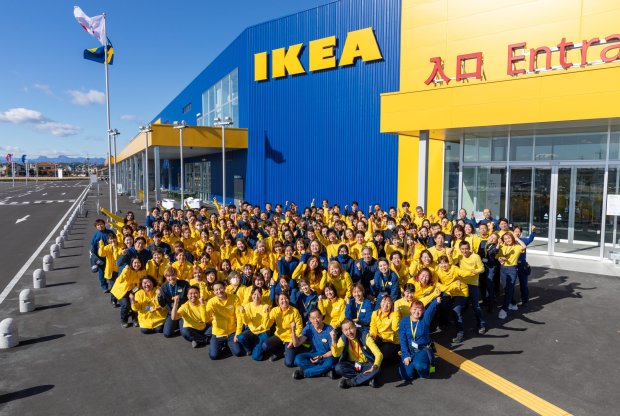 IKEA opens new store in Japan’s north Kanto region_store team