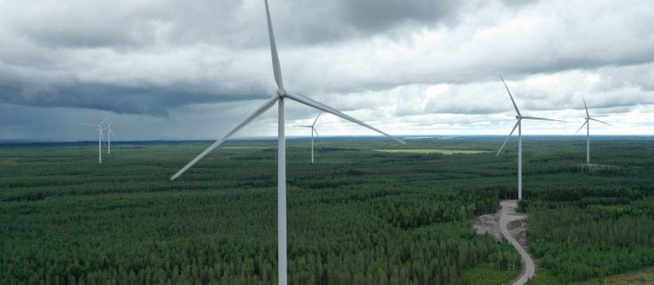 Wind farm Finland