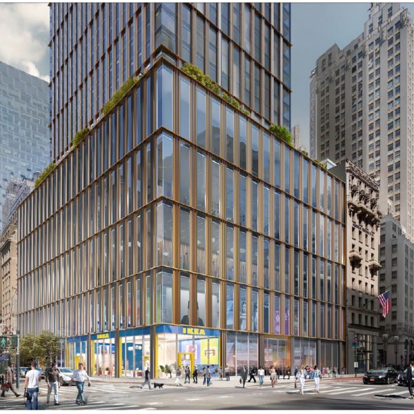 Rendered image of Fifth Avenue investment