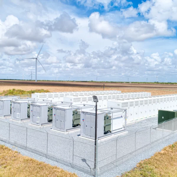 Cameron Battery Storage from above